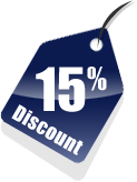 15% Discount